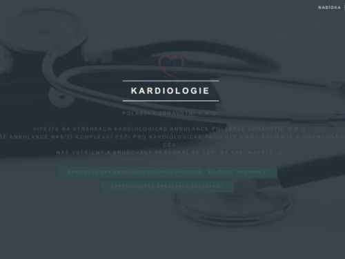 Kardiologická ambulance Polabská zdravotní s.r.o. - MUDr. Magdalena Sionová Ph.D., MUDr. Josef Kroupa Ph.D., MUDr. Petra Buderová Ph.D.