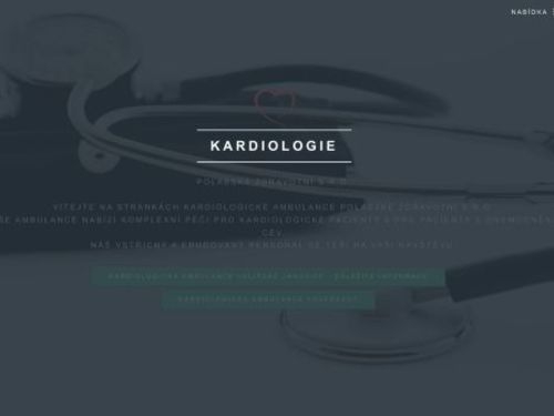 Kardiologická ambulance Polabská zdravotní s.r.o. - MUDr. Magdalena Sionová Ph.D., MUDr. Josef Kroupa Ph.D., MUDr. Petra Buderová Ph.D.