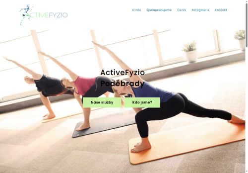 Zobrazit webové stránky ActiveFyzio Poděbrady