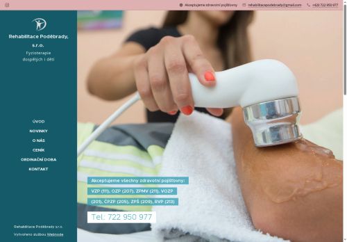 Zobrazit webové stránky Rehabilitace Poděbrady