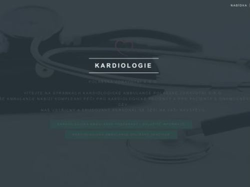 Kardiologická ambulance Polabská zdravotní s.r.o. - MUDr. Josef Kroupa Ph.D., MUDr. Petra Buderová Ph.D., MUDr. Magdalena Sionová Ph.D., MUDr. Aleš Omáčka, MUDr. Michal Mihalovič