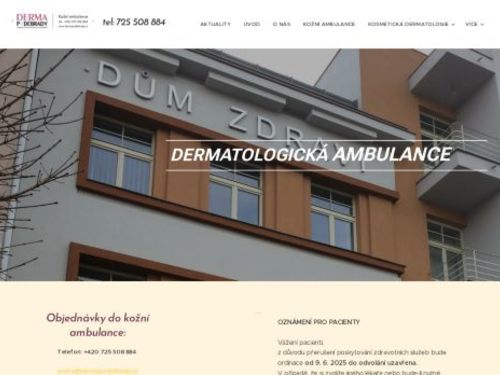 Kožní ambulance - MUDr. Tetiana Malyukh