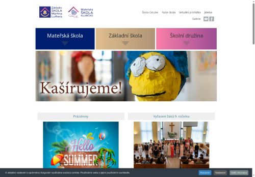 ZÁKLADNÍ ŠKOLA MARTINA LUTHERA, s.r.o. nabízí práci na pozici Vyučující matematiky na základní škole v obci Plzeň