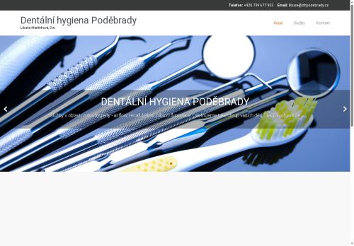 Zobrazit webové stránky Dentální hygiena - Libuše Martinková, DiS.