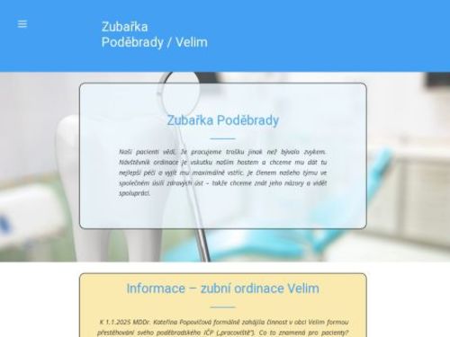 Dentální hygiena - Tereza Pekárková, DiS