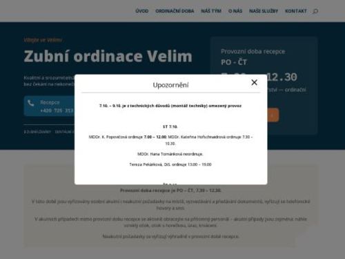 Dentální hygiena - Tereza Pekárková, DiS