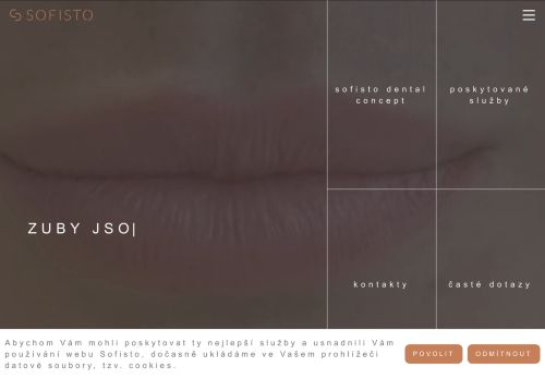 Zobrazit webové stránky Zubní klinika SOFISTO