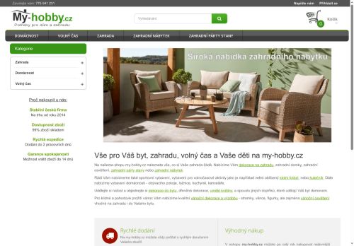 Zobrazit webové stránky Tlamka zahradní technika a nábytek