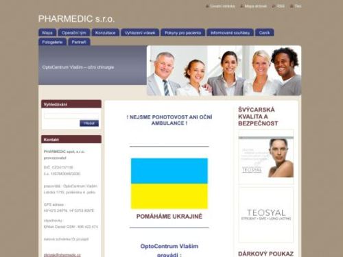 Oční chirurgie - OptoCentrum Vlašim PHARMEDIC s.r.o.