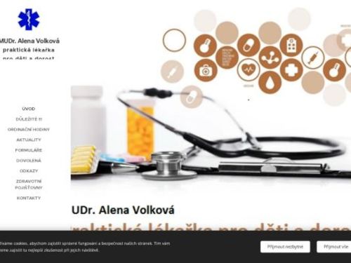 Praktický lékař pro děti a dorost - MUDr. Alena Volková
