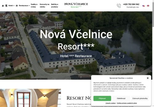 Webové stránky SaZ Invest s.r.o., Nová Včelnice