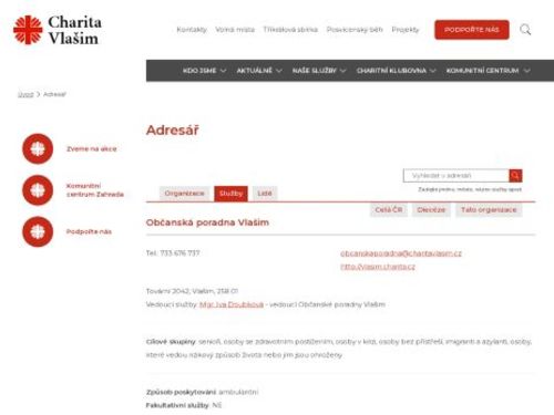 Psychologická poradna při Občanské poradně Vlašim - PhDr. Irena Lesová