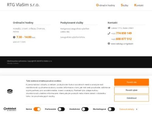 Rentgenologická a sonografická ambulance Vlašim