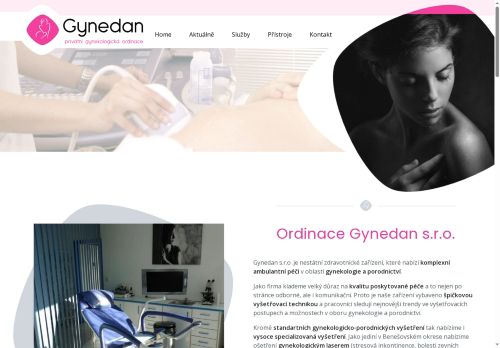 Zobrazit webové stránky Gynekologická ambulance Gynedan s.r.o. - MUDr. Daniela Frisová
