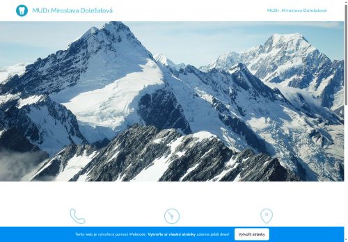 Zobrazit webové stránky Zubní ordinace - MUDr. Miroslava Doležalová
