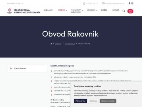 Praktický lékař pro dospělé Masarykova nemocnice Rakovník - MUDr. Lenka Alterová