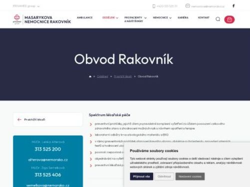 Praktický lékař pro dospělé Masarykova nemocnice Rakovník - MUDr. Lenka Alterová