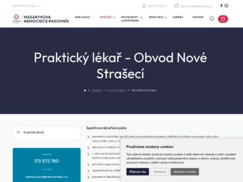 Praktický lékař pro dospělé Masarykova nemocnice Rakovník - MUDr. Václav Češka