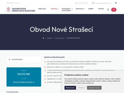 Praktický lékař pro dospělé Masarykova nemocnice Rakovník - MUDr. Václav Češka