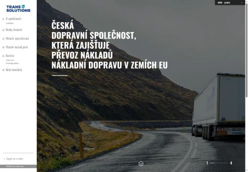 Trans Solutions s.r.o. nabízí práci na pozici Řidiči tahačů v obci Praha