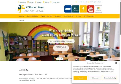 Základní škola Lužec nad Vltavou, příspěvková organizace nabízí práci na pozici Asistent pedagoga 20-30 h/týdně v obci Lužec nad Vltavou