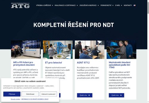 A T G s.r.o.(ADVANCED TECHNOLOGY GROUP,spol.s r.o.) nabízí práci na pozici Zámečník a montážní pracovník v obci Praha
