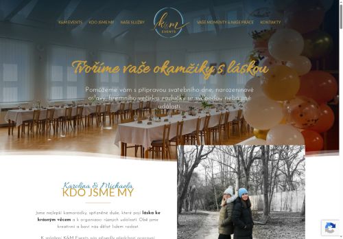 Zobrazit webové stránky K&M Events