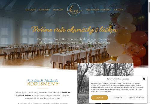 Zobrazit webové stránky K&M Events