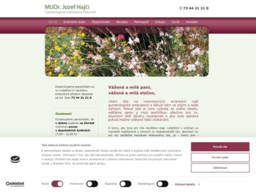 Gynekologická ordinace - MUDr. Jozef Hajči
