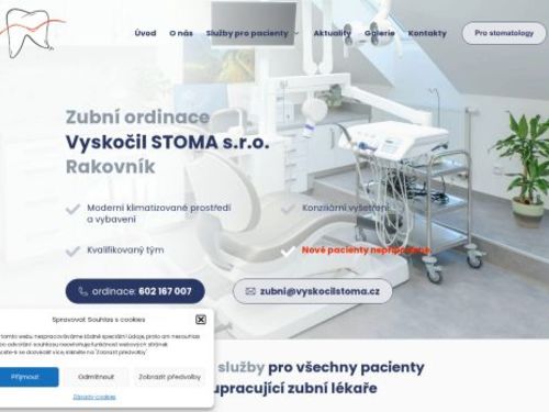 Zubní ordinace Vyskočil STOMA s.r.o. - MDDr. Vojtěch Vyskočil