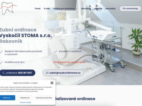 Zubní ordinace Vyskočil STOMA s.r.o. - MDDr. Vojtěch Vyskočil