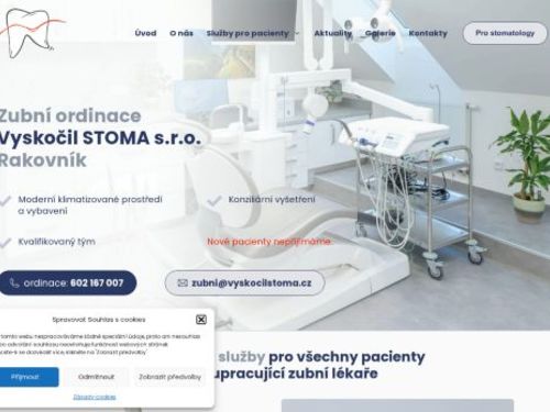 Zubní ordinace Vyskočil STOMA s.r.o. - MDDr. Vojtěch Vyskočil