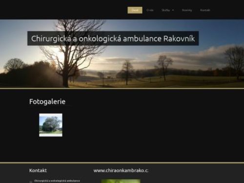 Chirurgická a onkologická ambulance Rakovník - MUDr. Pivoňka, MUDr. Michalička