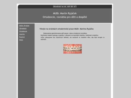 Ortodoncie PLURIMED - MUDr. Martin Ryjáček