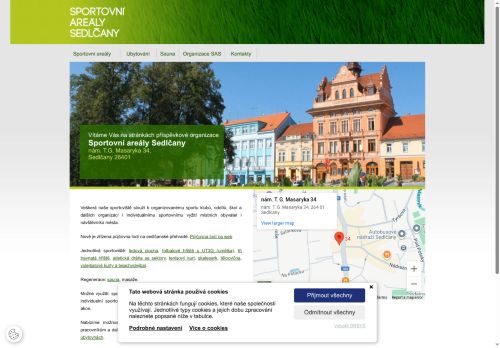 Zobrazit webové stránky Sportovní areál Sedlčany