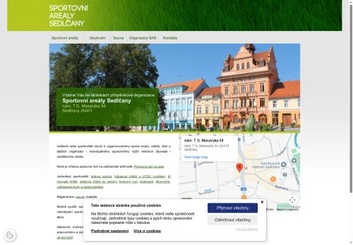Zobrazit webové stránky Sportovní areál Sedlčany