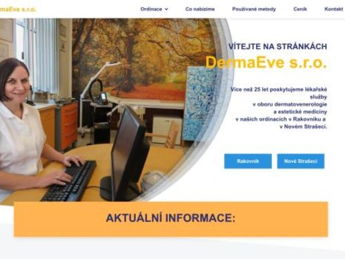 Kožní ambulance DermaEve s.r.o. - MUDr. Eva Čepelová, MUDr. Alena Ševčíková