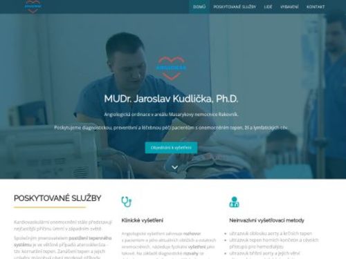 Angiologická ordinace AngioRak - MUDr. Jaroslav Kudlička, Ph.D.