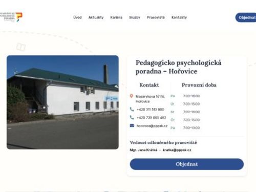 Pedagogicko-psychologická poradna Středočeského kraje - Hořovice