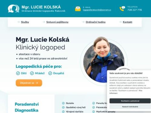 Ordinace klinické logopedie - Mgr. Lucie Kolská