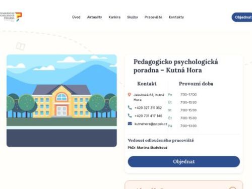 Pedagogicko-psychologická poradna Středočeského kraje - Kutná Hora