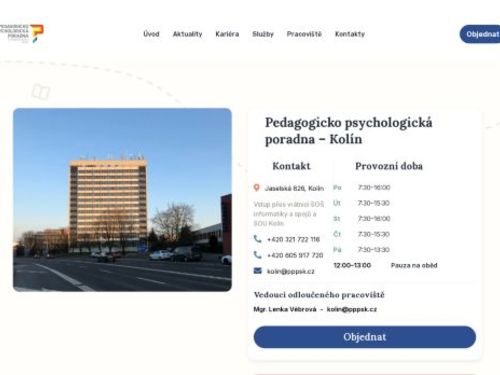 Pedagogicko-psychologická poradna Středočeského kraje - Kolín