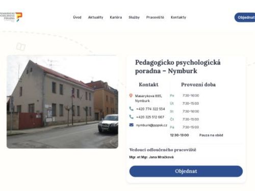 Pedagogicko-psychologická poradna Středočeského kraje - Nymburk