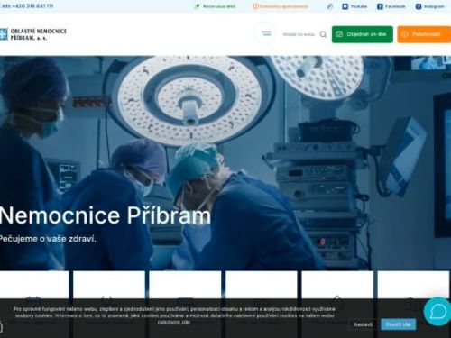 Zubní pohotovost - Oblastní nemocnice Příbram