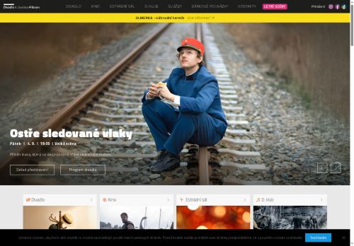 Zobrazit webové stránky Kino a Divadlo A. Dvořáka Příbram