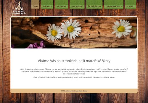 Zobrazit webové stránky Alternativní mateřská škola