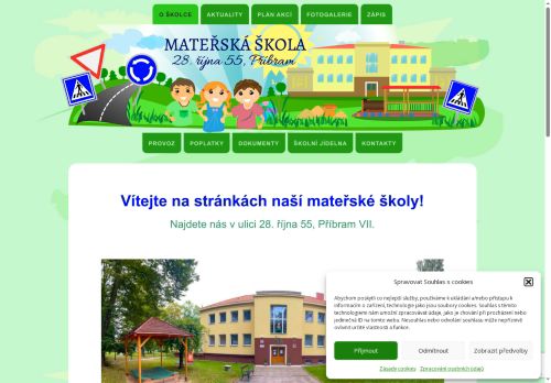 Zobrazit webové stránky Mateřská škola 28. října 55, Příbram VII