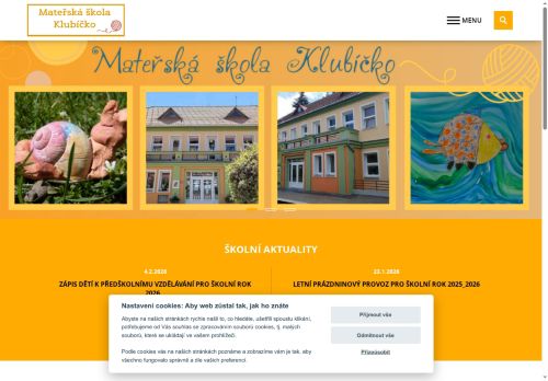Zobrazit webové stránky Mateřská škola Klubíčko