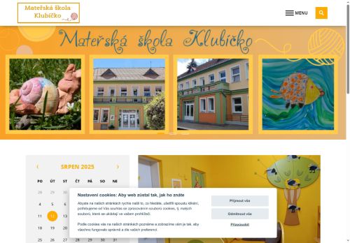 Zobrazit webové stránky Mateřská škola Klubíčko