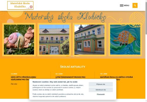 Zobrazit webové stránky Mateřská škola Klubíčko